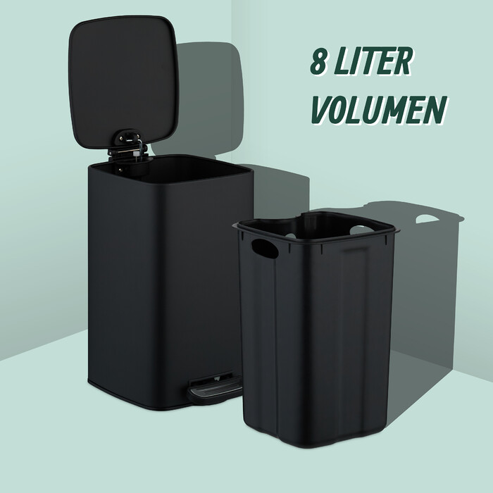 Relaxdays Square Cosmetic Container 8 Liters