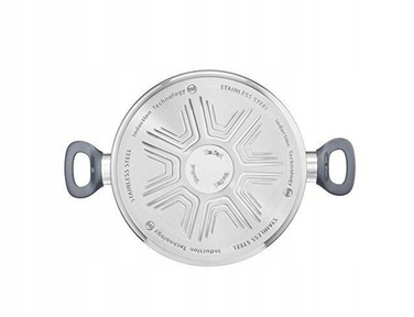 Каструля Tefal Daily Cook G7124614, нержавіюча сталь, 5 л, для індукційних плит