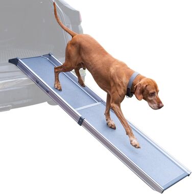 Рампа для собак VOSS.PET, висувна, з алюмінію, 100-180 см, до 120 кг
