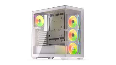 Корпус Krux Exo RGB, білий (KRXD009)