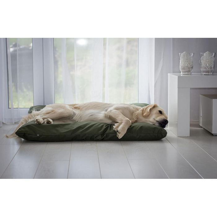 Водонепроникне собаче ліжко 80x60 см, темно-зелене, 4L Textil ZOE
