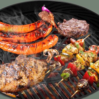 Чугунний Grillrost Onlyfire для Weber Kugelgrill, діаметр 30 см, сумісний з серією Gourmet BBQ