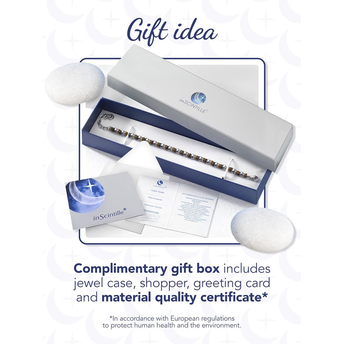 Чоловічий браслет на руці з нержавіючої сталі з шайбами та болтами, регульована довжина 18-21 см з подарунковою коробкою (Коричневий)