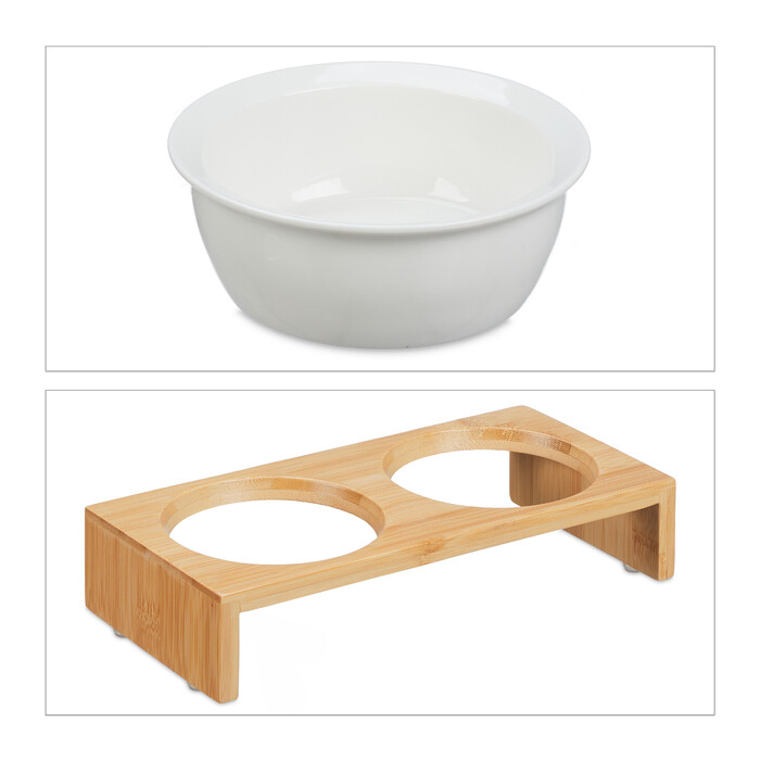 Relaxdays Dog Feeding Station