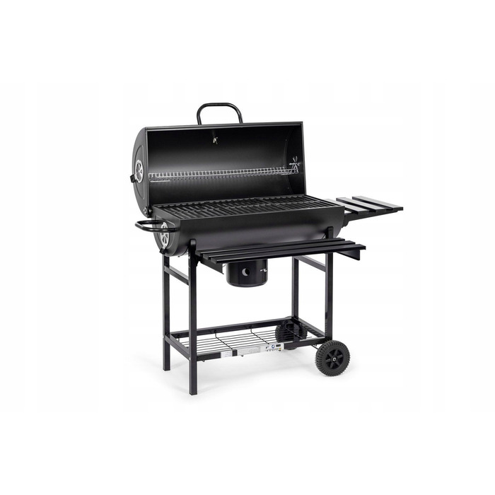 Вугільний гриль-бочка Activa Mastercook із чавунною решіткою, 71 x 35 см - 11260