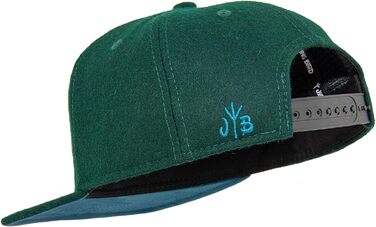 Кепка Jumping Bird бейсболка унісекс • Знімна кепка для активного відпочинку • Фетр, регульований розмір, оливковий • Ідеально для сноуборду