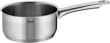 Silit Scalea 6-Piece Induction Cookware Set - Stainless Steel Pots and Pans with Glass Lids, Non-Stick Fry Pan, Dishwasher Safe