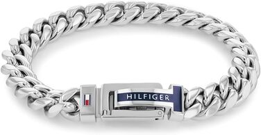Tommy Hilfiger Браслет-ланцюг для чоловіків з нержавіючої сталі. Доступний у золотому або срібному кольорі
