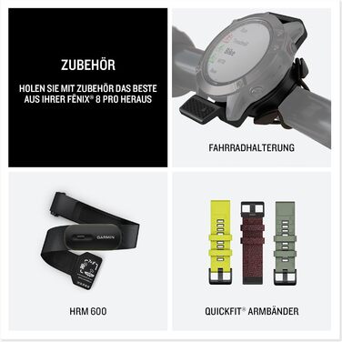 Розумний годинник Garmin fēnix 8 PRO (47 мм, Graphite) – Multisport, AMOLED, EKG, 10 днів роботи, 80+ функцій