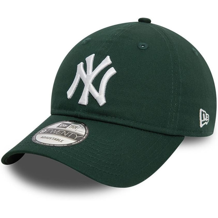 Кепка New Era Baseball Cap MLB League Essential 9Twenty, регульована, New York Yankees, зелена
