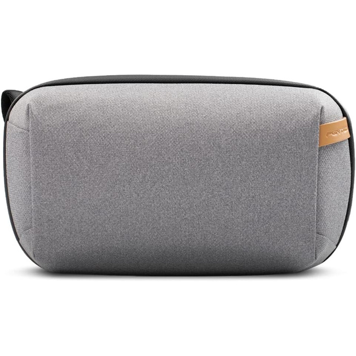 PGYTECH Pouch Tech Electronic Organizer Bag, Waterproof Cable Bag, Multifunctional Travel Bag for Action Cameras like Insta360 X4, Cables, Charger, Battery, Power Bank, SD Card Accessories, Gray