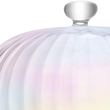 Скляна підставка з кришкою LSA International Pearl, Ø27 см, перламутрова