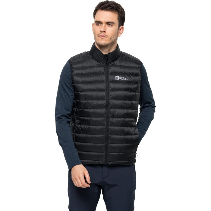 Жилет чоловічий Jack Wolfskin Pack & Go Weste L чорний