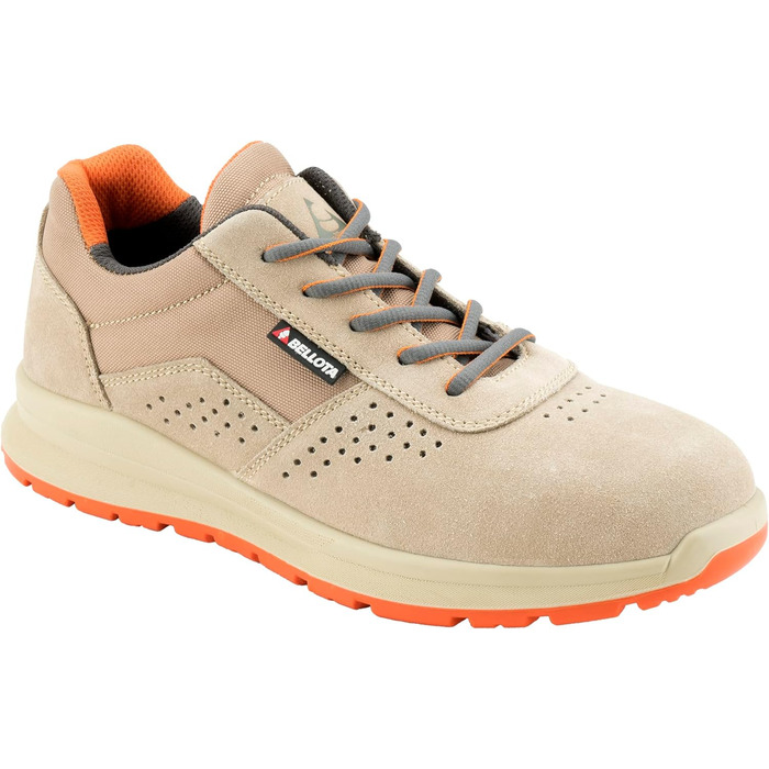 Черевики безпеки Bellota Flex Dust S1P для жінок та чоловіків, індустріальні, бежеві, 42 EU