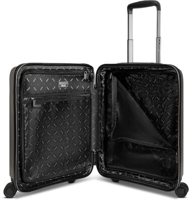 REDOLZ Trolley великий, жорсткий, 52x34x77 см, розширюється до 140 л, 4.4 кг, Essentials 14 (Кофе Grey Metallic)