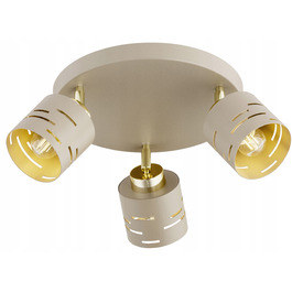 Стельовий світильник Elko-Lighting Vox, бежевий, металевий, на 3 точки освітлення