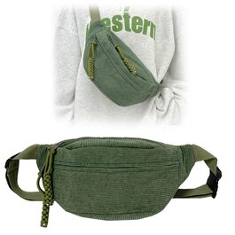 Чоловіча/Жіноча поясна сумка Cordura, унісекс, зелена, з регульованим ремінцем