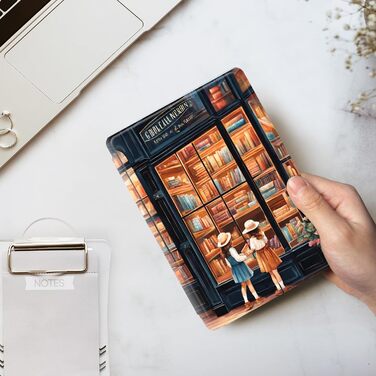 Чохол для Kindle Paperwhite 12-го покоління (2024) з автопробудженням, Silikon Flip Case, PU/TPU, Colorsoft, Signature Edition