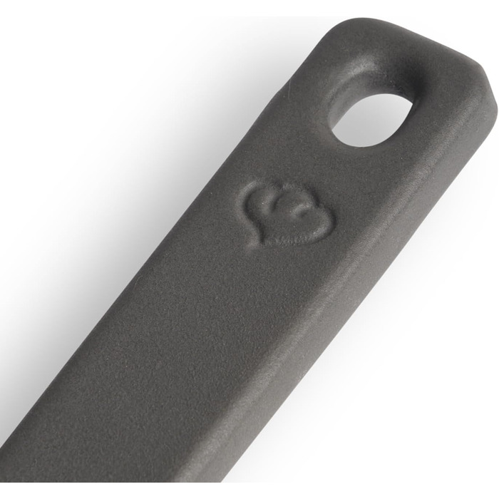 Чавунна гриль-сковорода Springlane 26 см емальована сіра - для всіх плит, включаючи індукцію