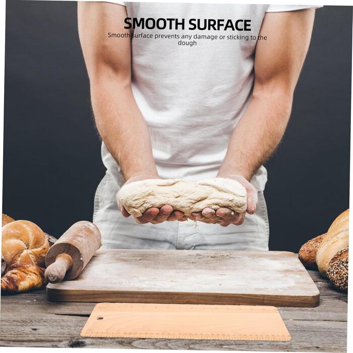 CRILSTYLE Baguette Transfer Plate Dough Plate Baking Tool Baking Accessories Kitchen Supplies Baking Delivery Wooden