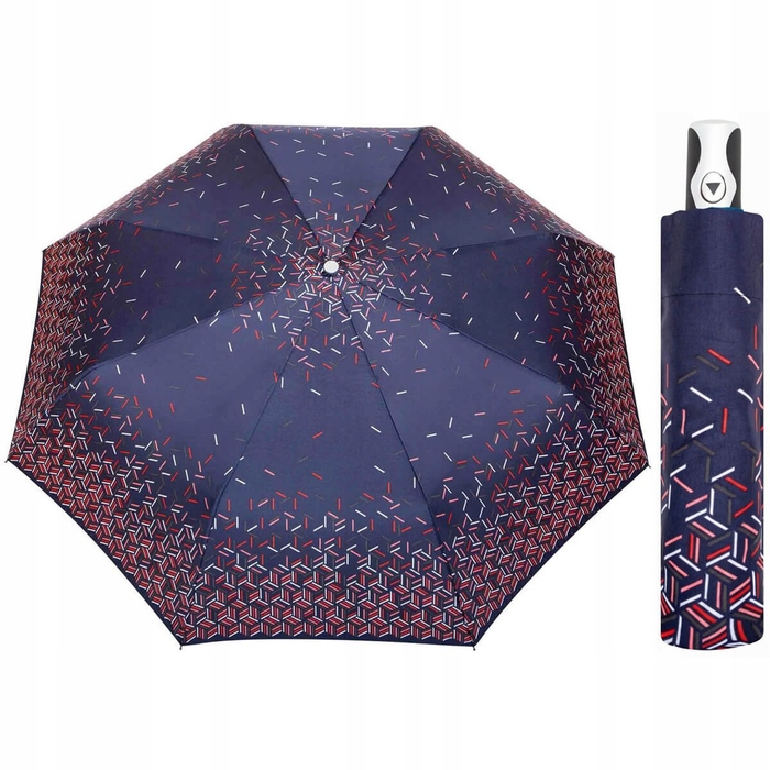 Автоматична складана парасолька F.P.Parasol з чохлом, синя