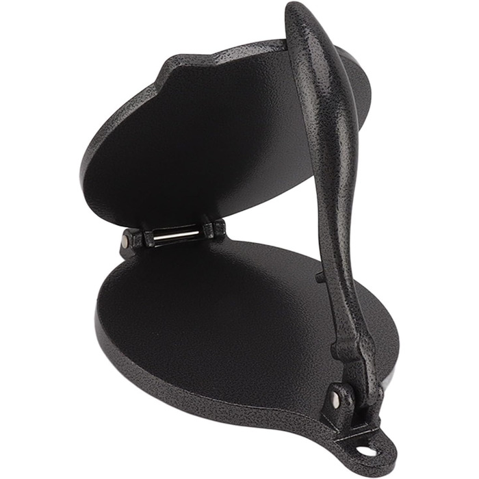 Пресс для тортилій Cyrank, ручний ротатор для роти, прес для тако, ксадила, тортилій, з алюмінієвого сплаву, 16 см, чорний