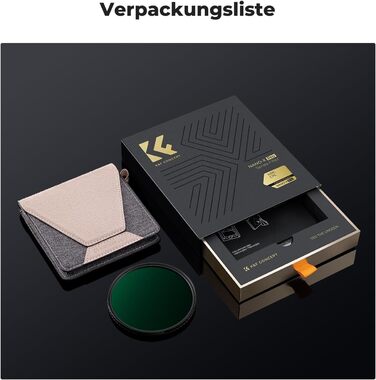 Поляризаційний фільтр K&F Concept CPL 77mm для об'єктивів Sony, Canon, Nikon, Fujifilm (оптичне скло, HD, Slim)