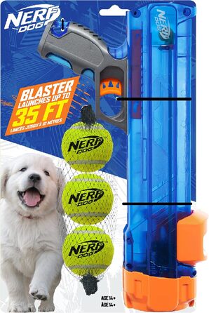 Іграшка для собак NERF Dog Тенісний Бластер, запуск м'ячів