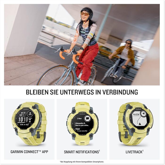 Розумний годинник Garmin Instinct E – Multisport, AMOLED, 1.3