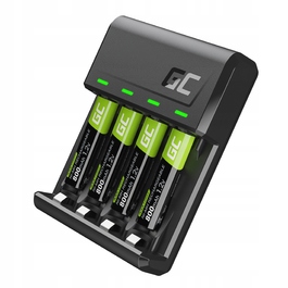 Зарядний пристрій Green Cell VitalCharger для 4 акумуляторів AA/AAA Ni-MH