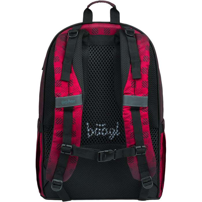 Шкільний рюкзак Baagl для хлопчиків та дівчаток-підлітків з відділенням для ноутбука та нагрудним ременем (Гаррі Поттер Гоґвортс)