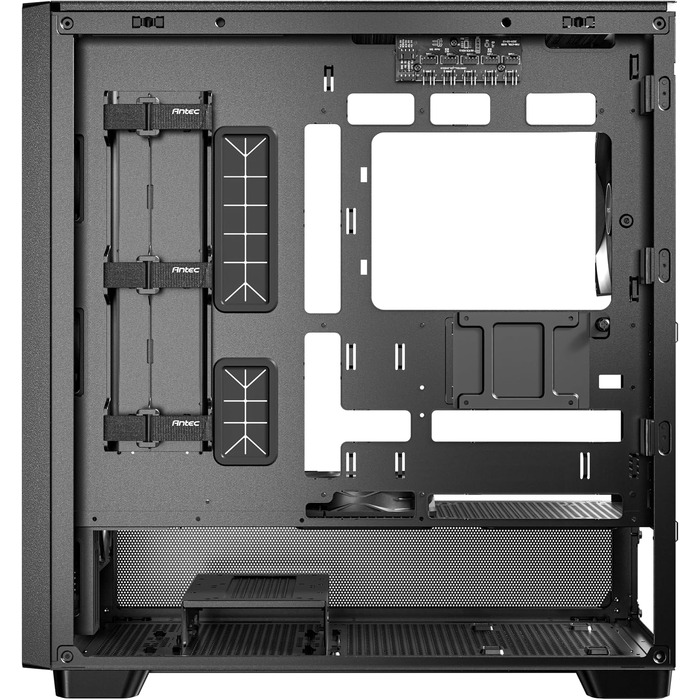 Корпус для ПК Antec Flux Midi Tower, чорний матовий, Gaming Case