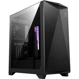 Корпус ПК MSI MPG GUNGNIR 300P Airflow - Mid-Tower з загартованим склом, підтримка ATX/M-ATX/Mini-ITX, 4 x 120mm ARGB вентилятори, USB 3.2 Gen 2x2 Type-C, Gen 1 Type-A, магнітний фільтр пилу