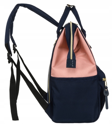 Міський рюкзак Peterson PTN ALFA NAVY+PINK, рожевий