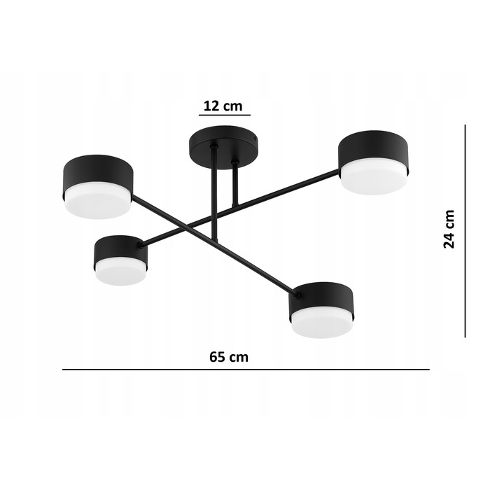 Підвісна лампа Elko-Lighting Mono 4 — 4 точки освітлення GX53