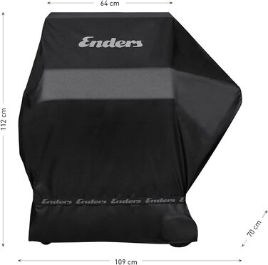 Чохол для газового гриля Enders Monroe 3 SIK/Boston 3K, водонепроникний, UV-захист, поліестер 600D, аксесуар для гриля