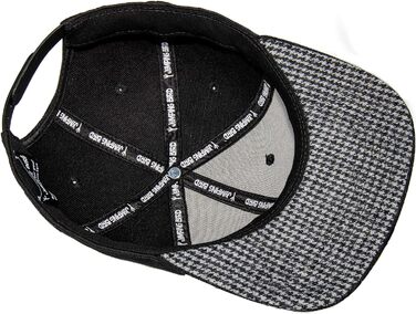 Кепка бейсболка Jumping Bird • Унісекс • Знімний козирок • Регульована • Чорна