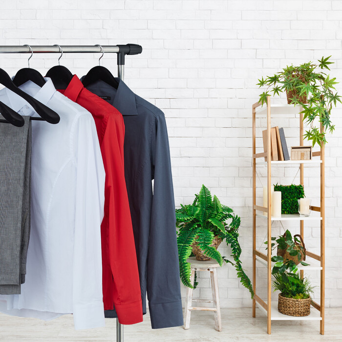 Relaxdays Black Velvet Clothes Hangers, 10-Piece Set