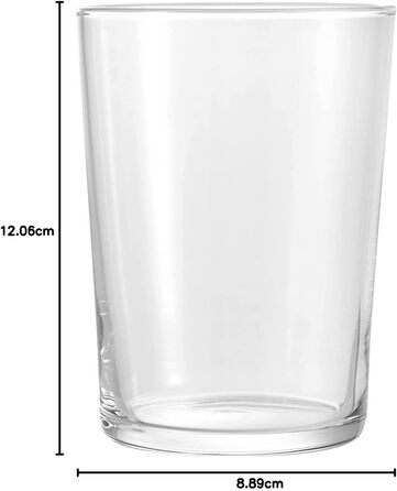 Bormioli Rocco 710880 Bodega Maxi Tumbler, 510 ml, Glass, transparent, 12 pieces