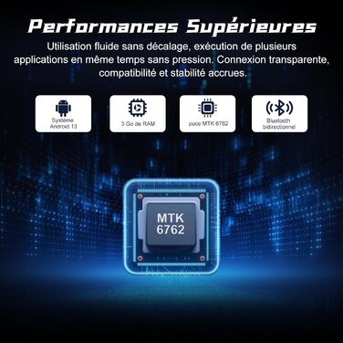 MP3 плеєр 160GB з Bluetooth, Wi-Fi, Android 13.0 та Spotify - чорний