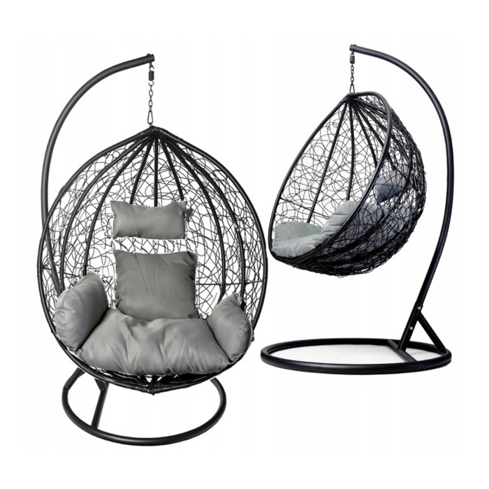 Підвісне крісло-гойдалка на стійці Gordon, 108 см, до 150 кг
