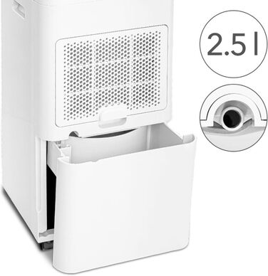 Зволожувач повітря та очищувач Trotec TTK 27 HEPA – 10 л/24 год, HEPA-фільтр H13, гігростат, LED-індикатор якості повітря, таймер