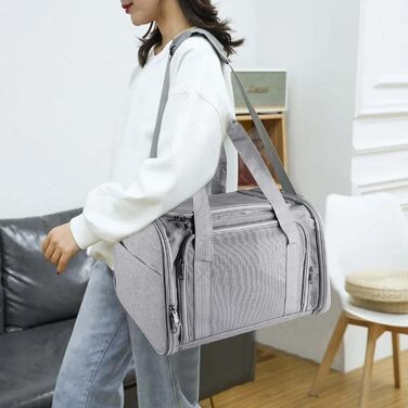 Транспортна сумка для кота/собаки Katzentransporttasche, 40x25x25 см, складана, з плечовим ремінцем