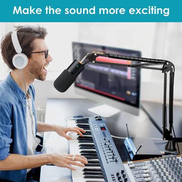 Razer Seiren X: кріплення-плече для мікрофона з поп-фільтром (YOUSHARES)