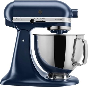 Кухонний комбайн KitchenAid Artisan - 4.8 л, блакитний, з 5 насадками