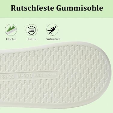 Тапочки домашні жіночі та чоловічі зимові теплі, закриті, з плюшу, м'які, сучасні, зручні, елегантні, з антиковзаючою підошвою, з memory foam (36/37 EU, Зелений)