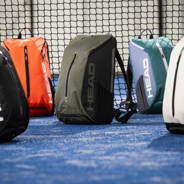HEAD Unisex Tour Tennis Backpack - 25L Thyme/Banana