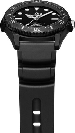 Чоловічий годинник LN LENQIN з нержавіючої сталі, водонепроникний, аналоговий кварцовий годинник з датою, світловий, модний, повсякденний годинник для чоловіків (05-всі чорний)