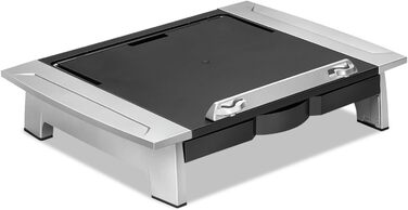 Підставка для ноутбука та монітора Fellowes Office Suites, регульована, чорна