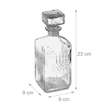 Relaxdays Whiskey Decanter